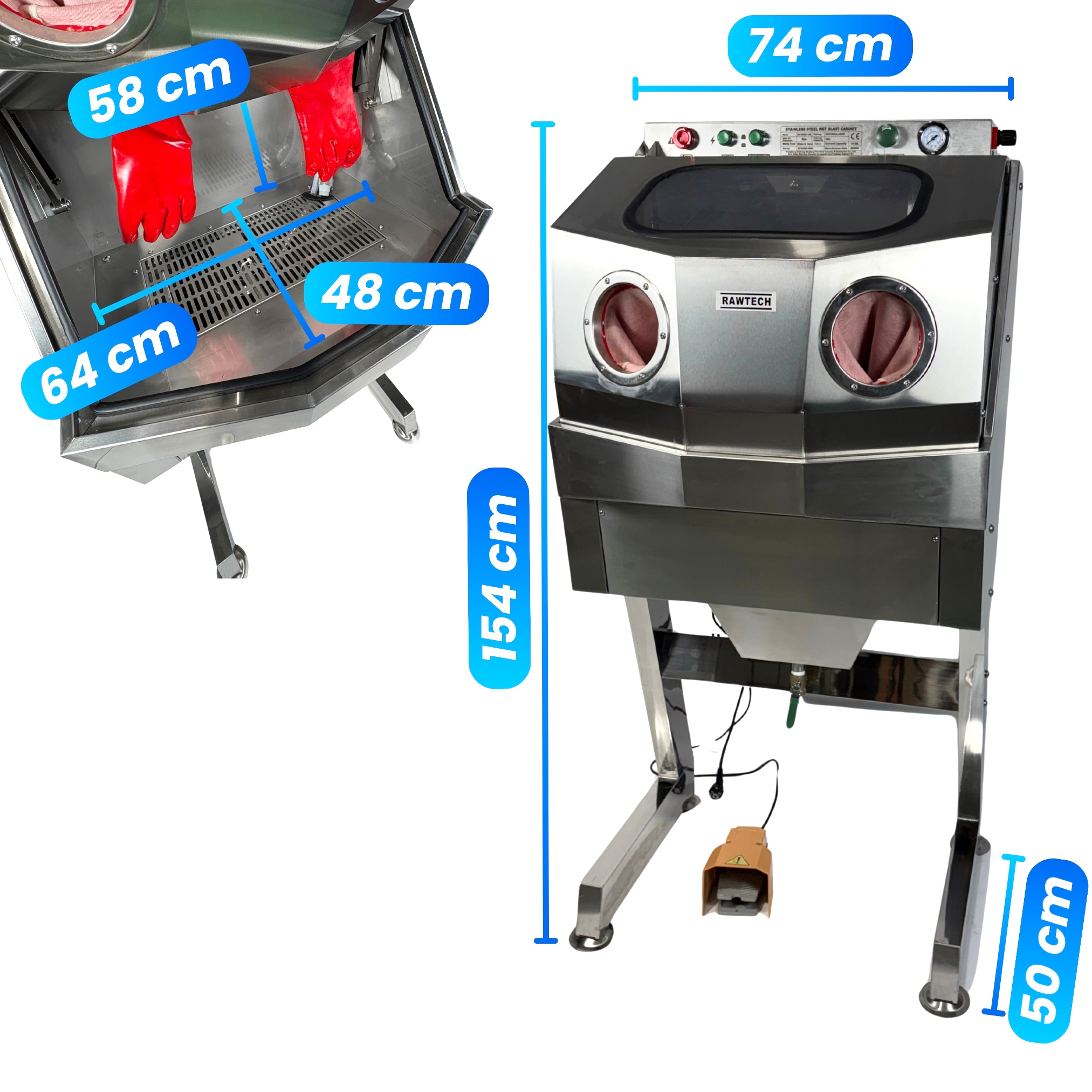 XH-WSBC190 - Umývací box s ohrevom čistiacej kvapaliny (24)